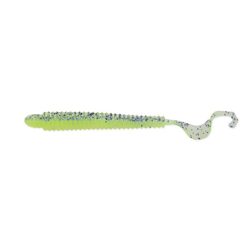 Приманка Reins 2,5&quot; G-Tail Saturn Purple Chartreuse BA-Edition - фото 1
