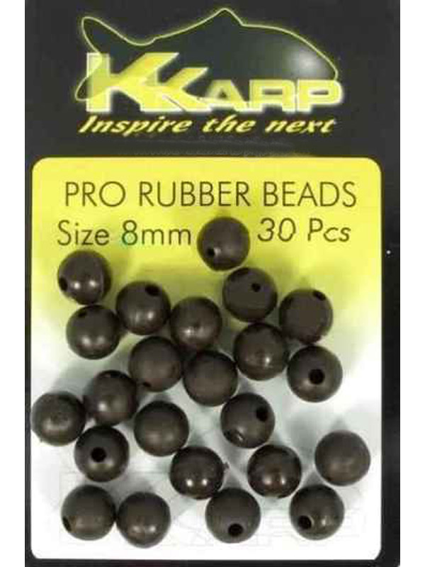 Бусина-амортизатор Trabucco K-Karp pro rubber beads резиновая 8мм - фото 1