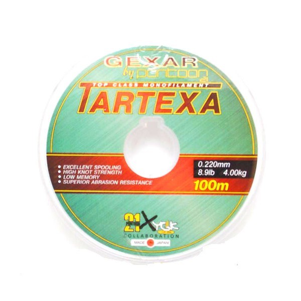 Леска Pontoon21 Gexar Tartexa 0.22мм 8.9lb 4кг светло-серая - фото 1