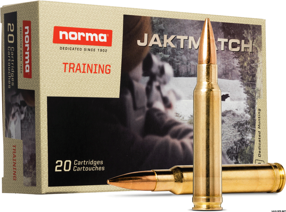 МП Патроны NORMA, кал. 6,5-284 Norma Jaktmatch FMJ (120/7,8 гр.), арт.20165860 - фото 1