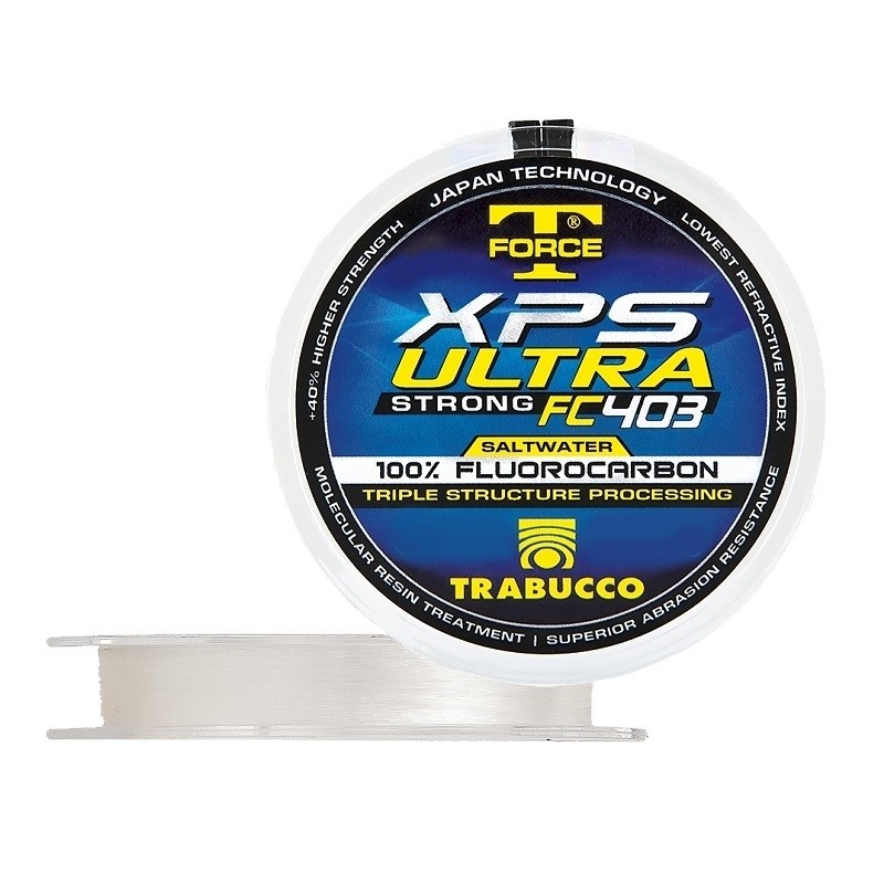 Леска Trabucco T-force ultra strong FC403 SW 50м 0.242мм - фото 1