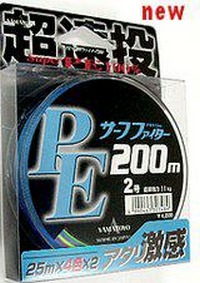 Шнур Yamatoyo Super PE 200м 1,2/0,160мм 8,0кг - фото 1