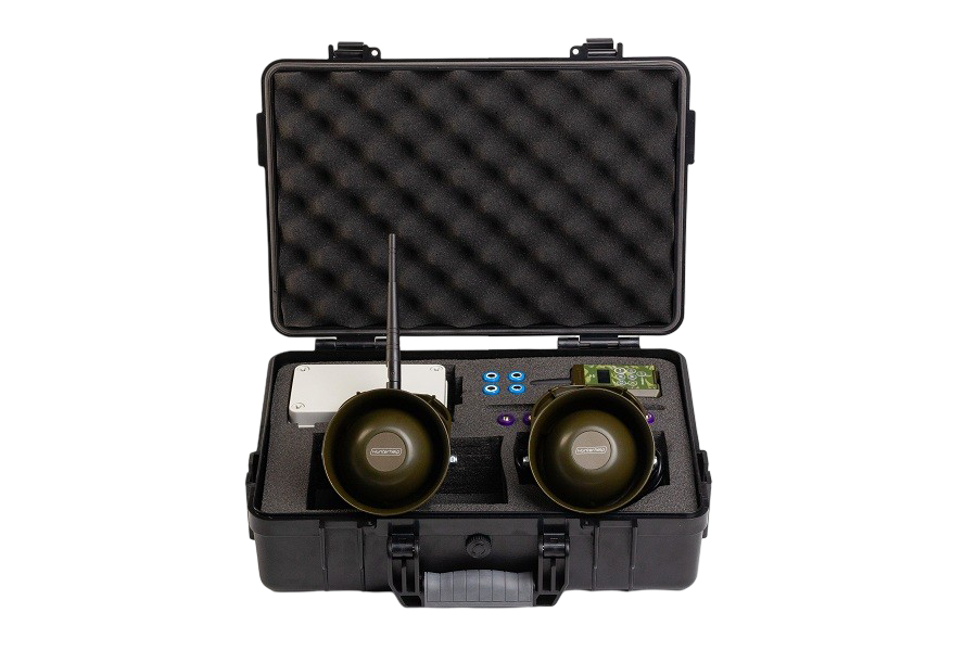 Манок электронный Hunterhelp Альфа WiFi динамик ДУ powerbank противоударный кейс - фото 1