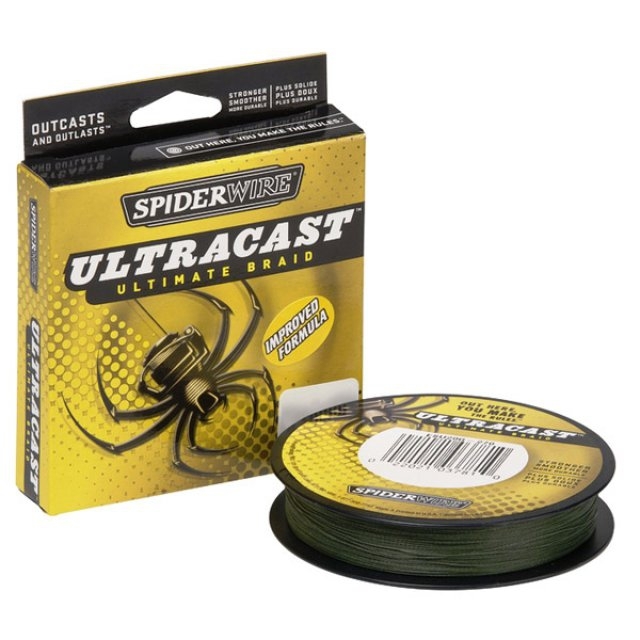 Шнур Spiderwire ultracast green 110м  0,17мм - фото 1