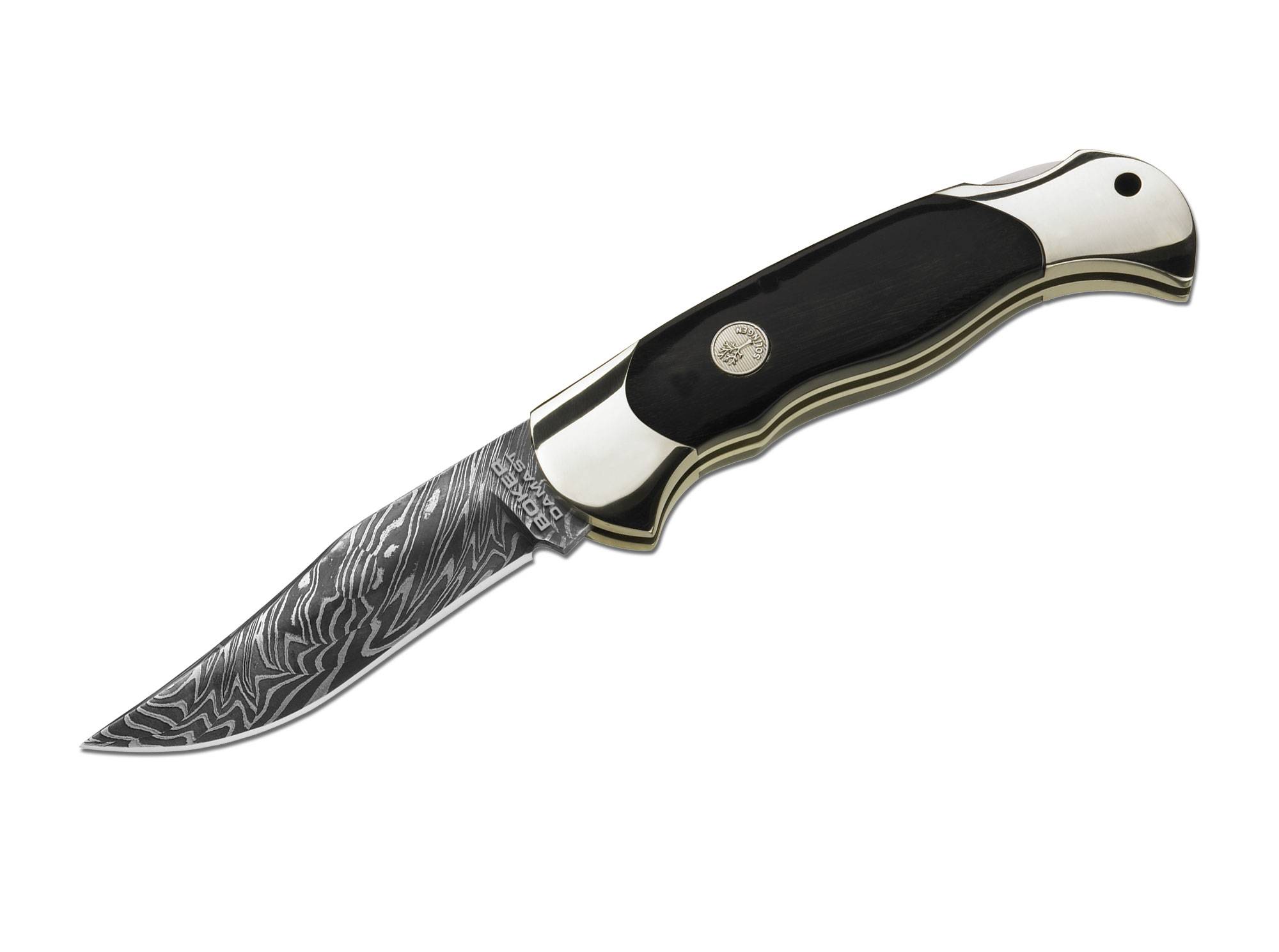 Нож складной Boker Solingen Explosionsdamast Bufalo - фото 1
