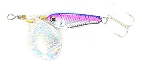 Блесна Daiwa Silver сreek spinner R 1040 C holo himemasu - фото 1