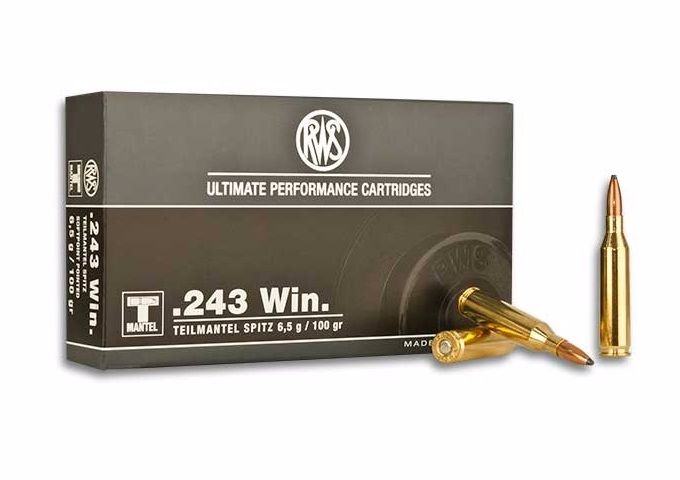 Патрон 243Win RWS 6,5 TMS