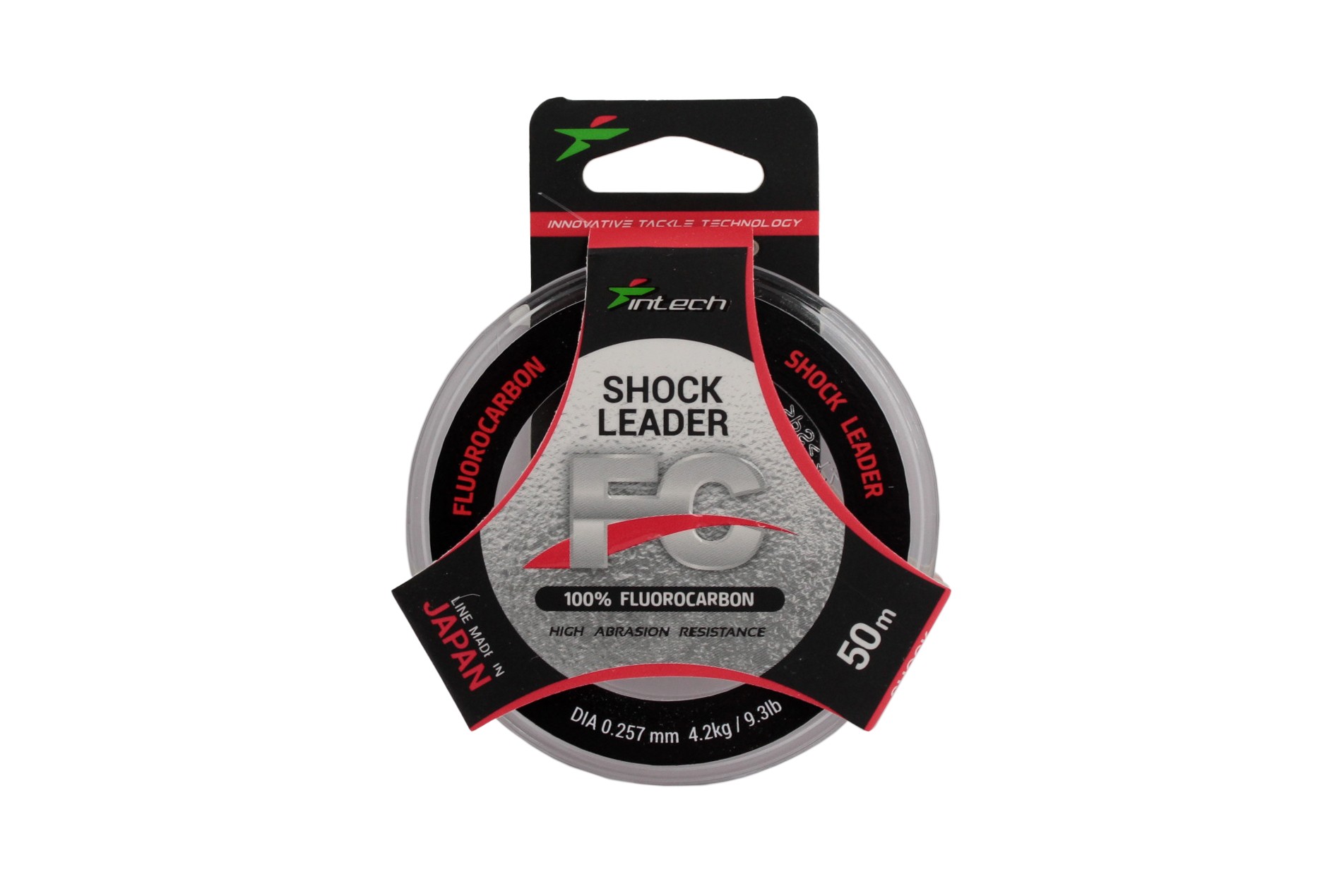 Леска Intech FC Shock Leader 50м 0.257мм 4.2кг 9.3lb - фото 1