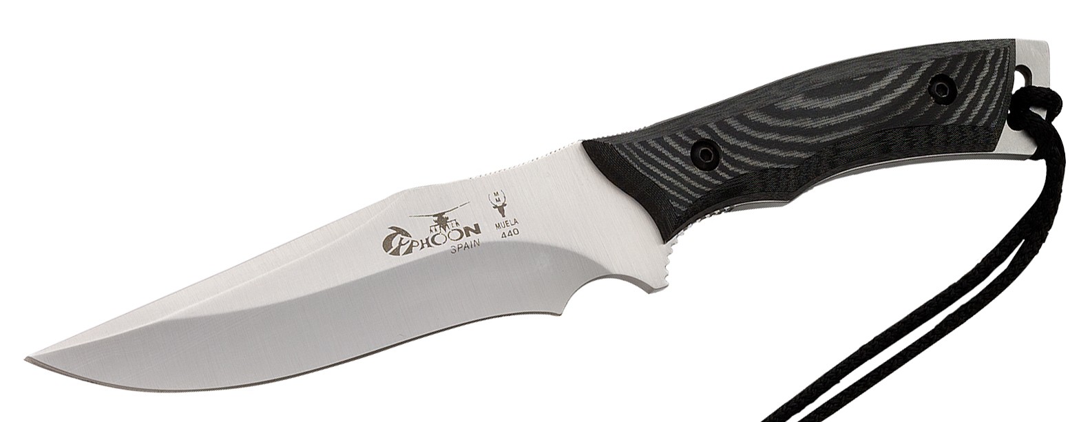 Нож Muela Typhoon фикс. клинок сталь 440C рукоять микарта  - фото 1