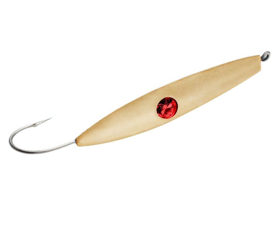 Блесна Sprut Ice Salmon 43мм 6,5гр Latun' - фото 1