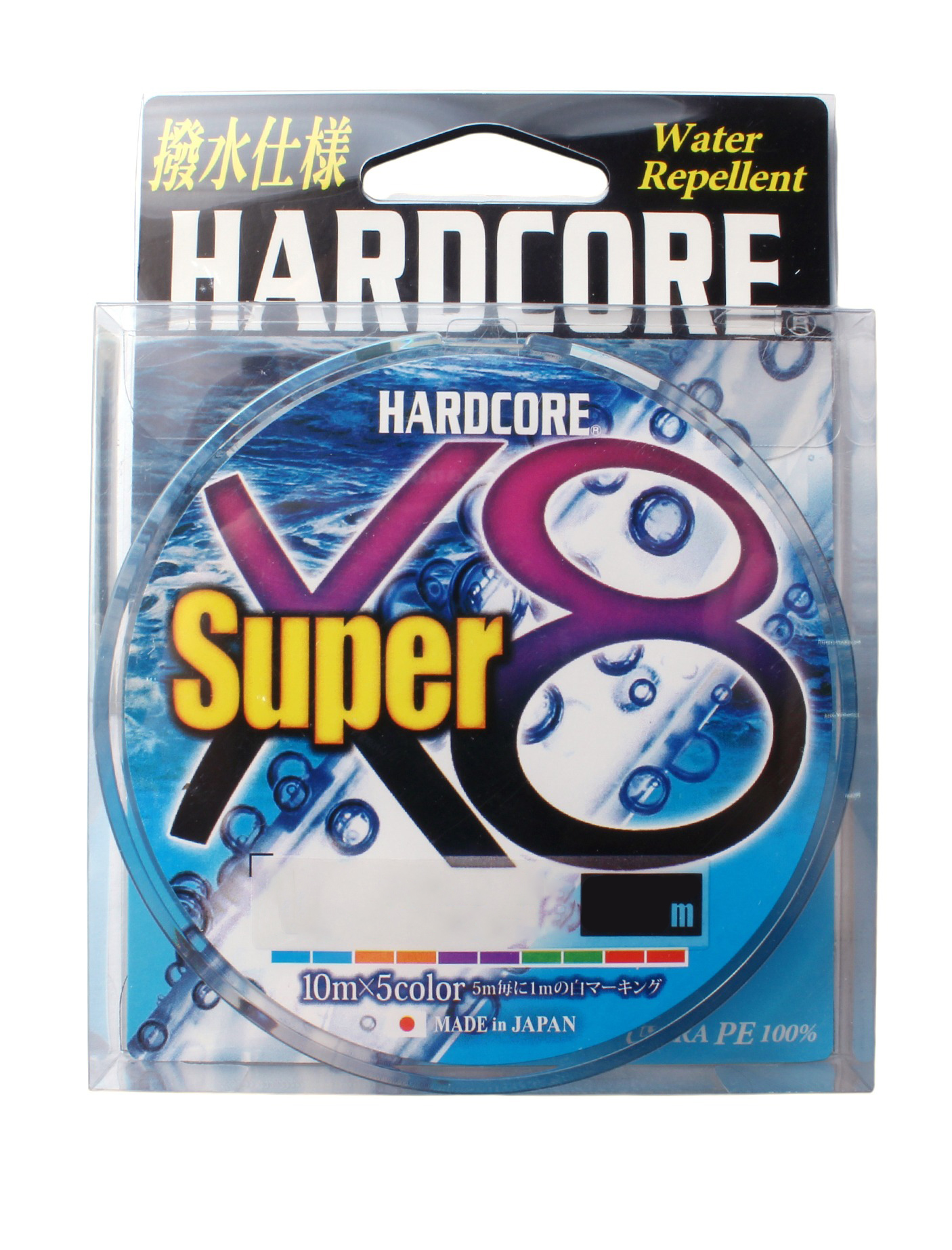 Шнур Yo-Zuri Duel PE Hardcore Super X8 300м 5Color 0,8 0,15мм 7,0кг - фото 1