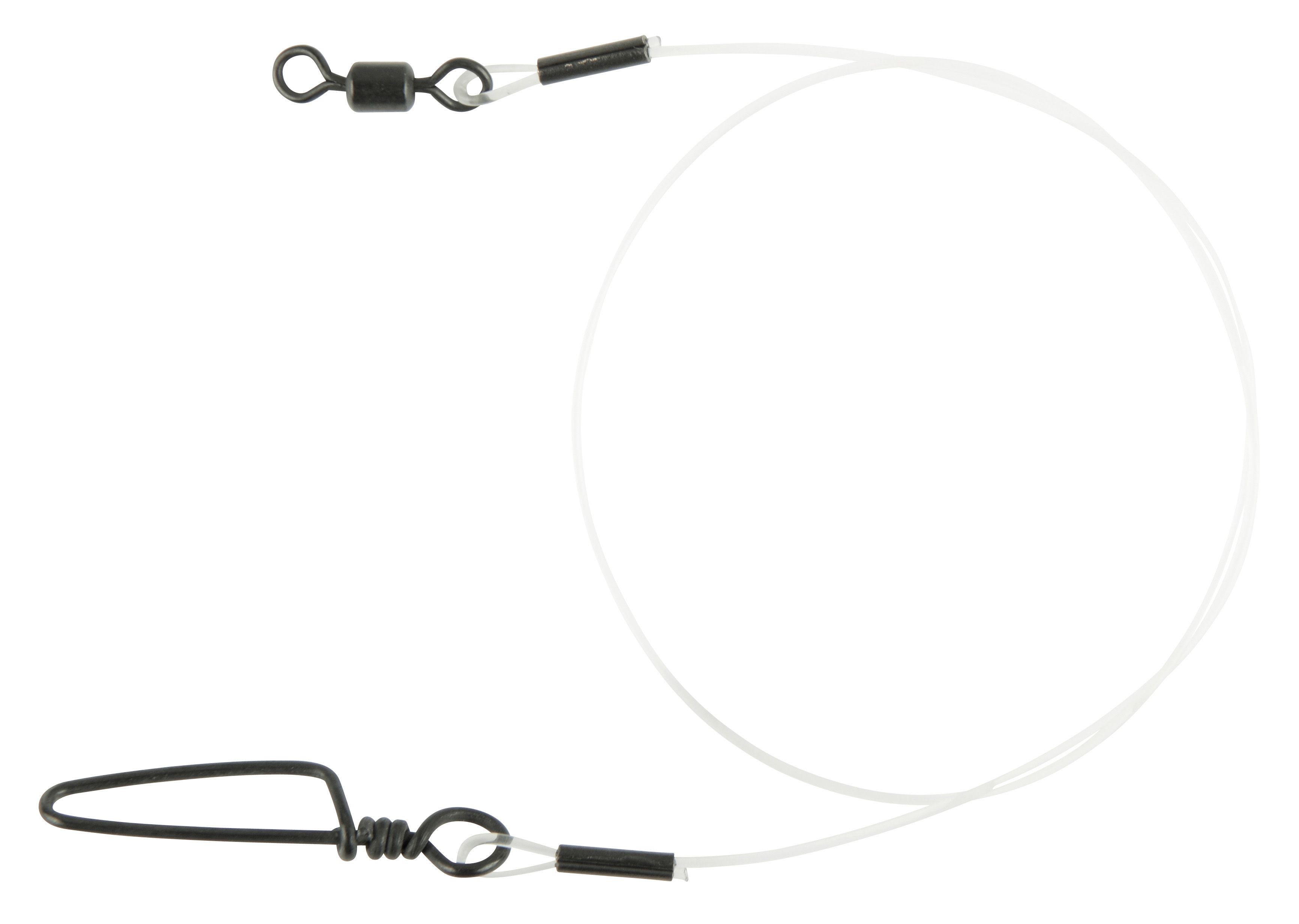 Поводок SPRO Matte Black Leader Fluoro 100lb 40см - фото 1