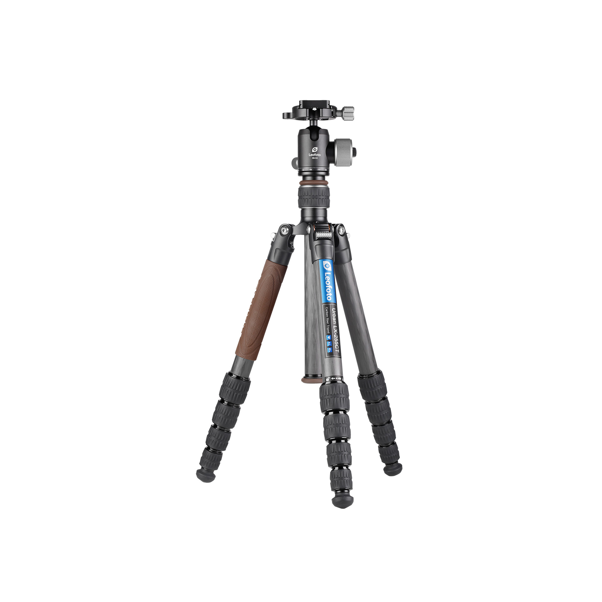 Штатив трипод Leofoto LX-255CT+ XB-32 с центральной колонной Carbon - фото 1