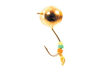 Мормышка Ecopro Дробинка с ушком гальваника+цепочка цв.705 4мм 1/5 - фото 1