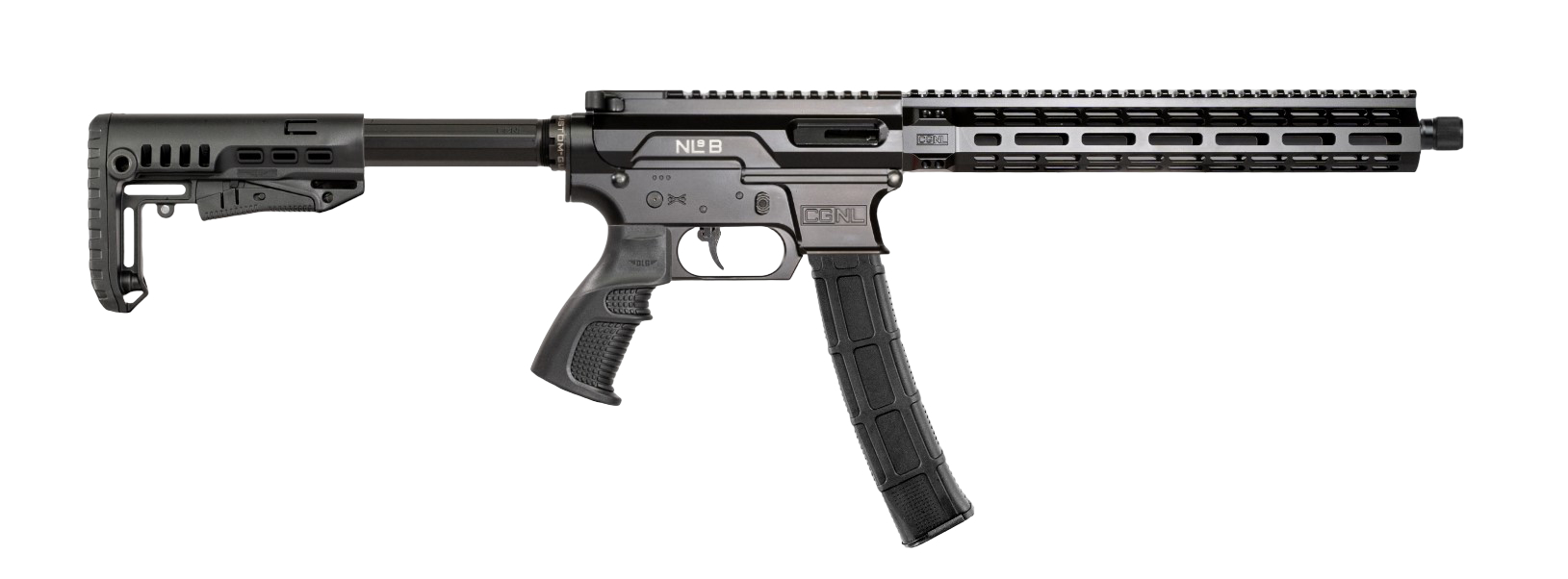 Карабин Adar 9x19 NL9 14'' резьба 16x1 Alfa Precision Сайга 9 Tactic V3 - фото 1