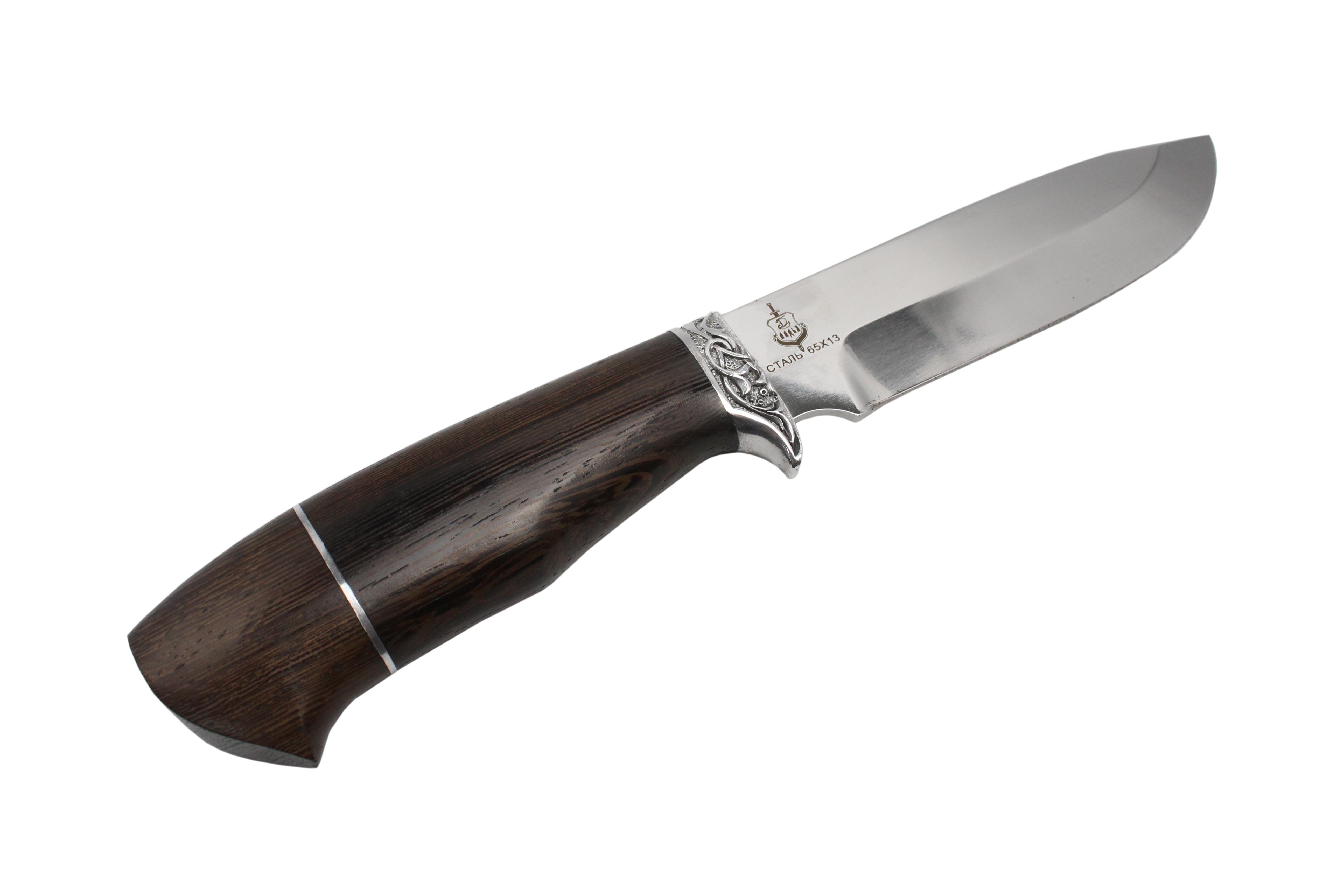 Нож Ладья Беркут НТ-26 65х13 венге - фото 1
