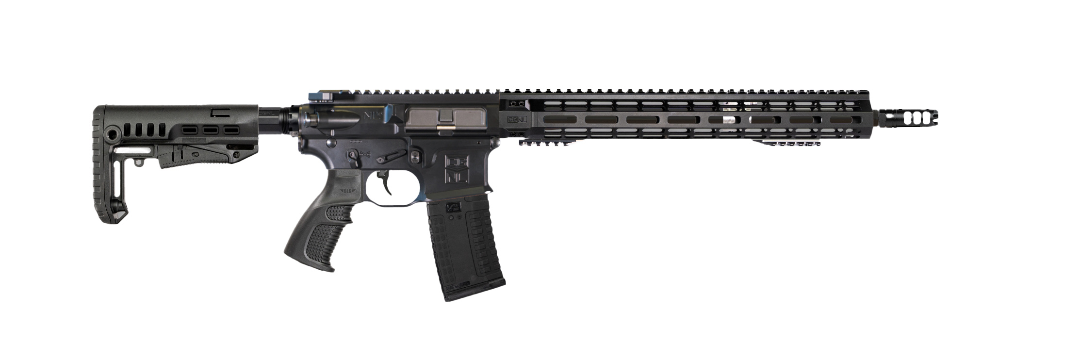 Карабин Adar 223 Rem NL15T Lightweight 16 Middle 1/2-28 AR15/STANAG Tactic V3 - фото 1