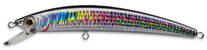 Воблер Yo-Zuri Crystal minnow 90SP F1008 SHMT - фото 1