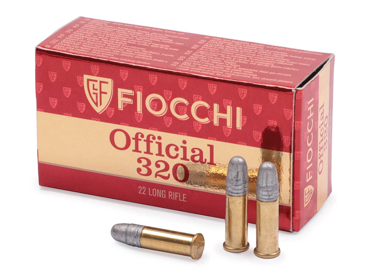 Патрон 22 LR Fiocchi Official 320 LRN 2,6г 1/50 - фото 1