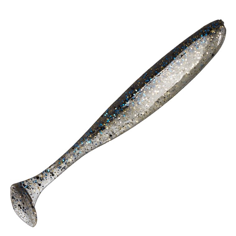 Приманка Keitech виброхвост Easy Shiner 3,5" 418 Blueгрill Flash  - фото 1