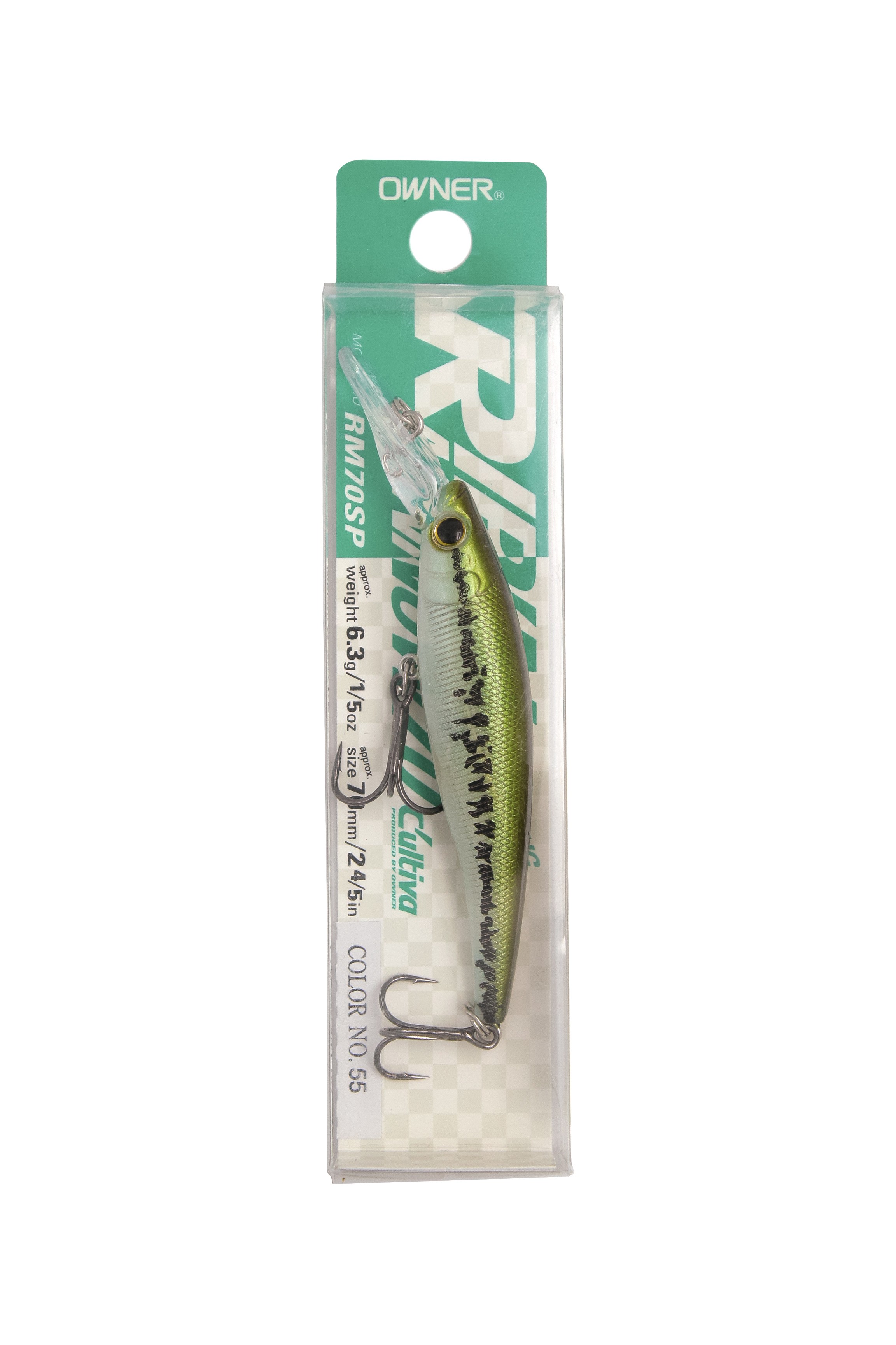 Воблер Owner Сultiva Ripn Minnow 5258-55 - фото 1