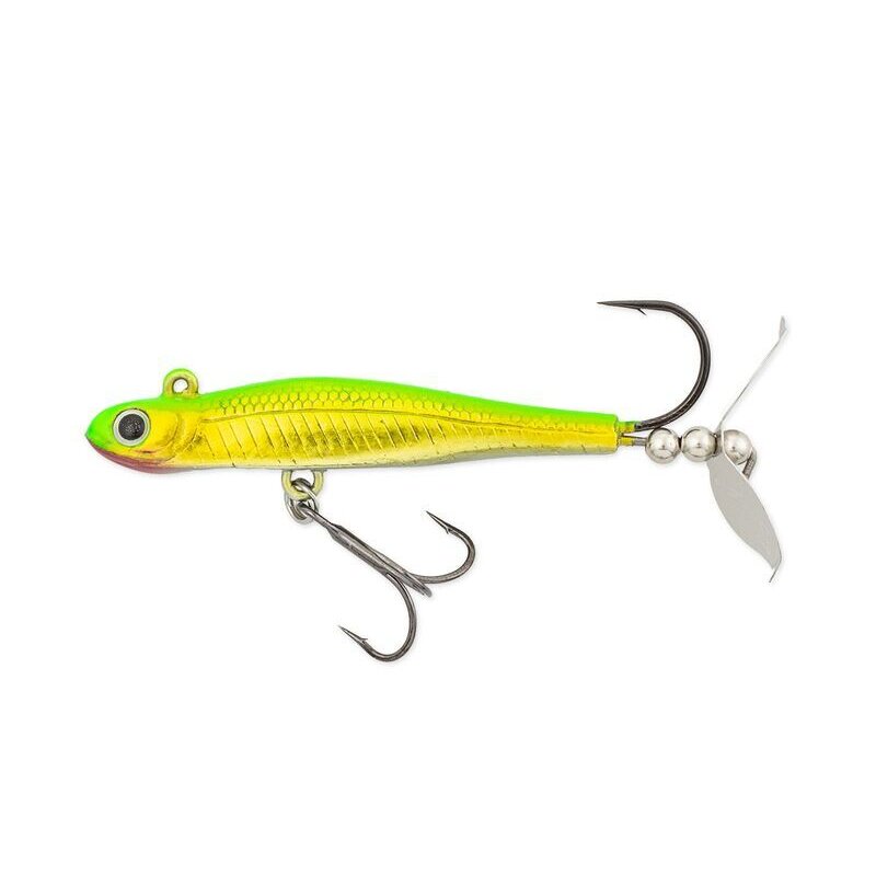 Воблер Nories Wrapping Minnow 6 гр Green Back Yellow Gold - фото 1