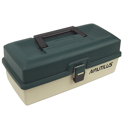 Ящик Nautilus двухполочный зеленый NYZ2-330V 330*160*130мм - фото 1