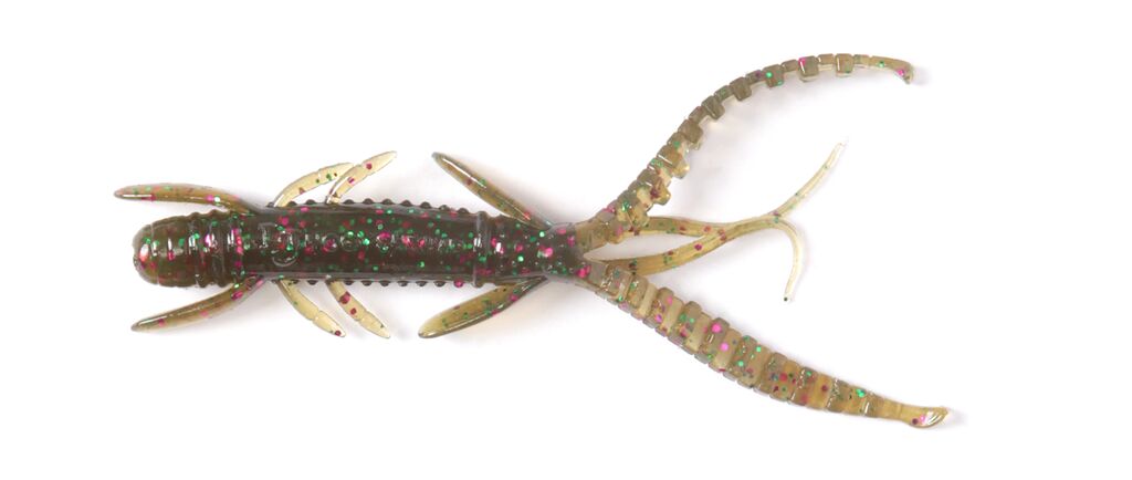 Приманка Lucky John виброхвост Pro Series hogy shrimp 3.5in 08.90 S21 5шт - фото 1