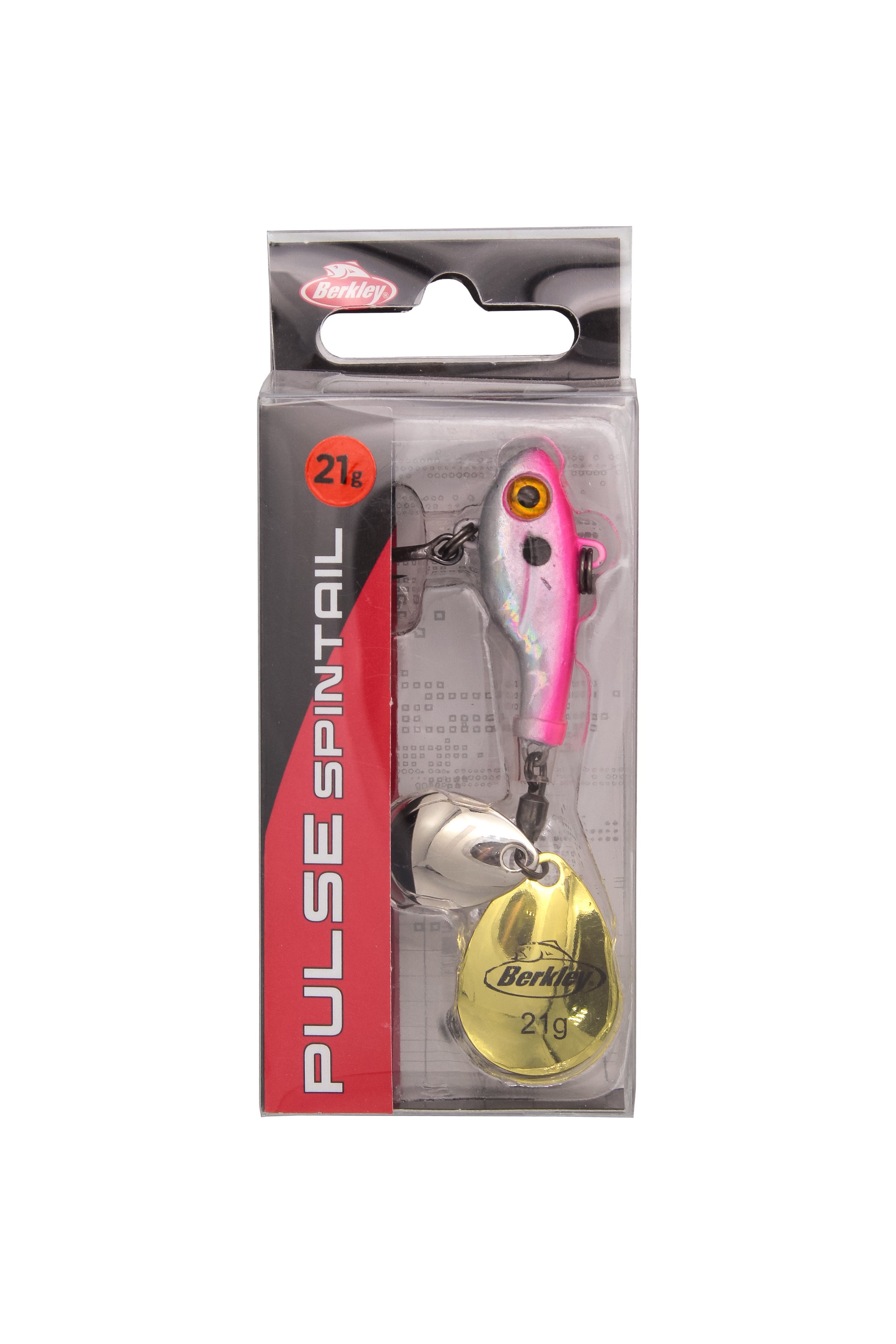 Тейл-спиннер Berkley Pulse Spintail 7,5см 21гр Pearl Pink