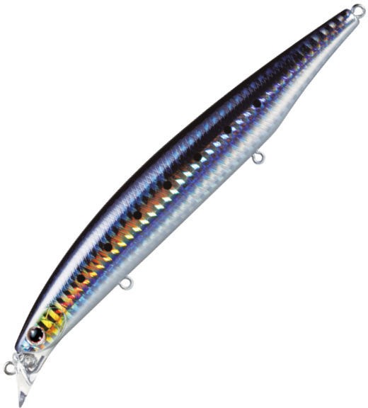 Воблер Daiwa Shoreline shiner-z lunkerhunter 130F-HD laser maiwashi - фото 1