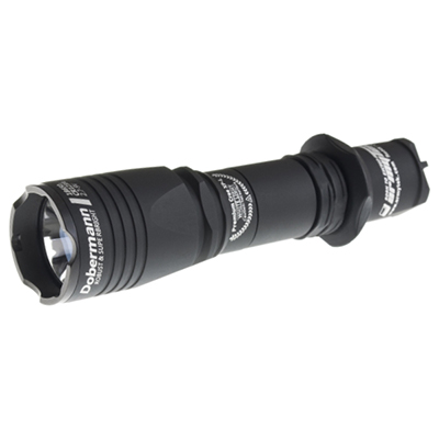 Фонарь Armytek Dobermann XP-L 1150ml теплый black - фото 1