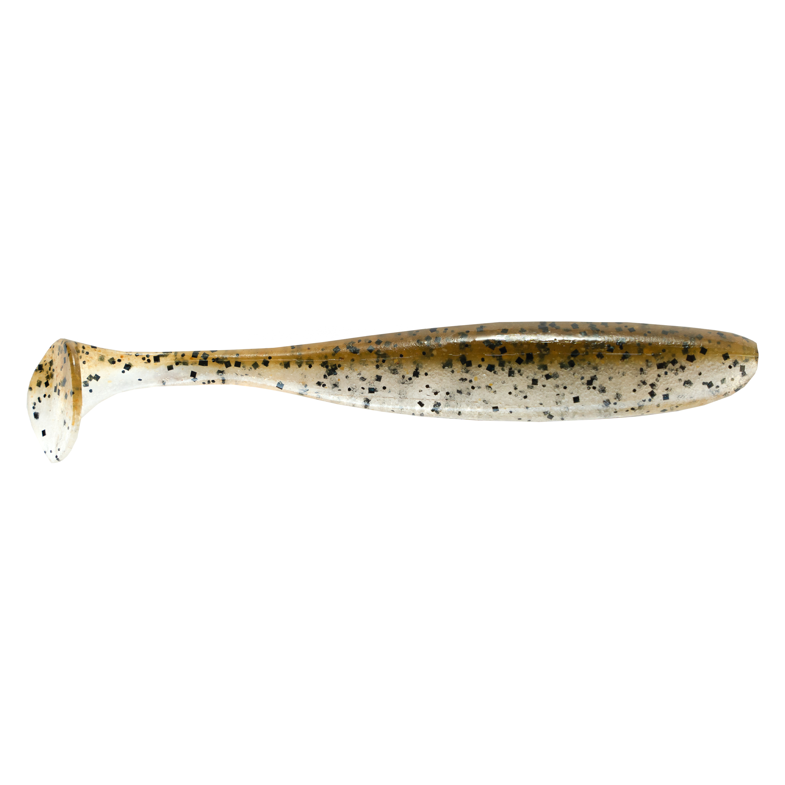 Приманка Keitech виброхвост Easy shiner 4&quot; 414 green pumpkin PP shad - фото 1