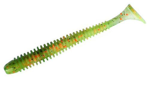 МП Приманка Keitech виброхвост Swing impact 4,5" EA05 hot fire tiger - фото 1