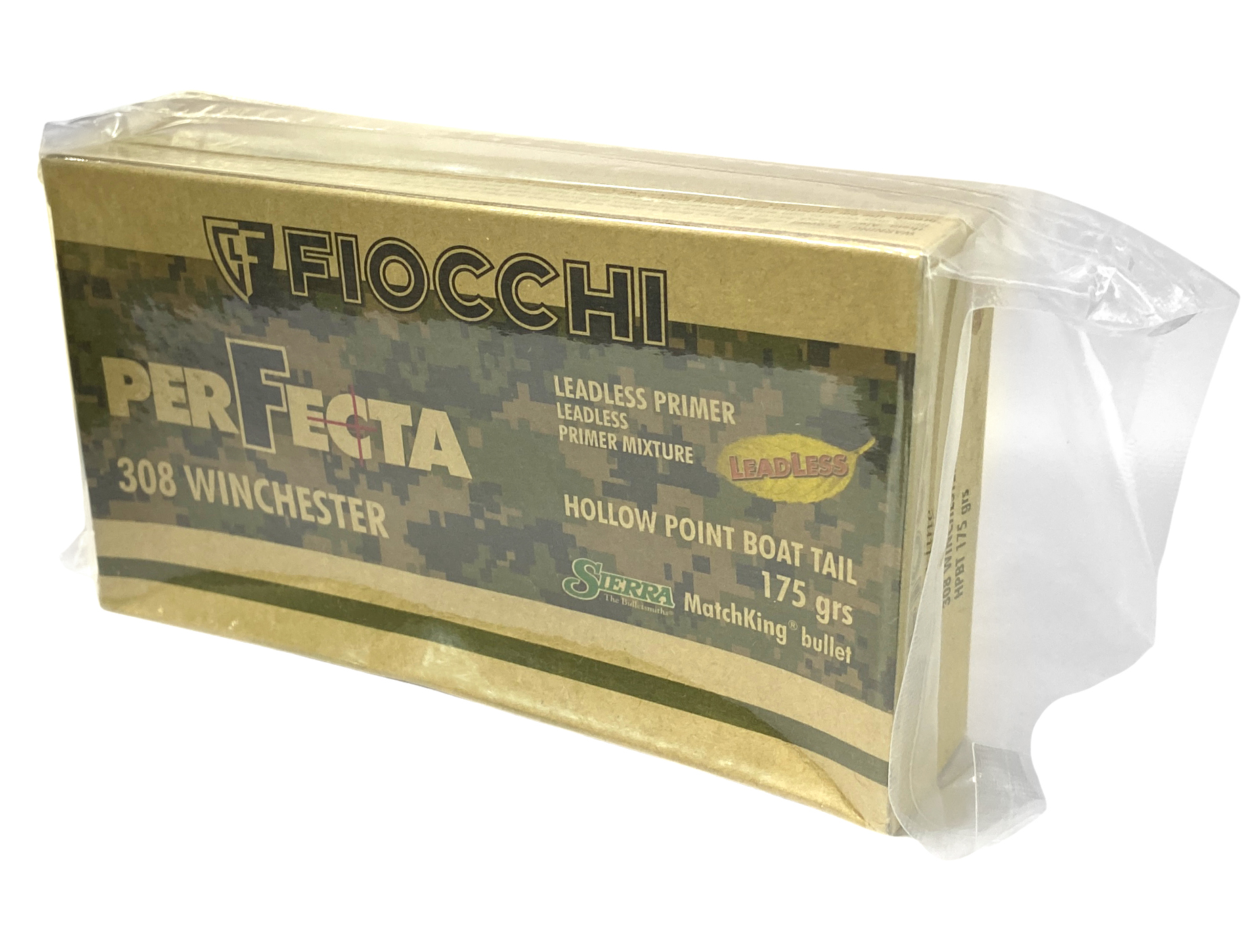 Патрон 308Win Fiocchi HPBT Perfecta 11,3гр - фото 1