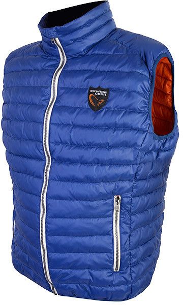 Жилет Savage Gear Orlando thermo lite vest blue - фото 1