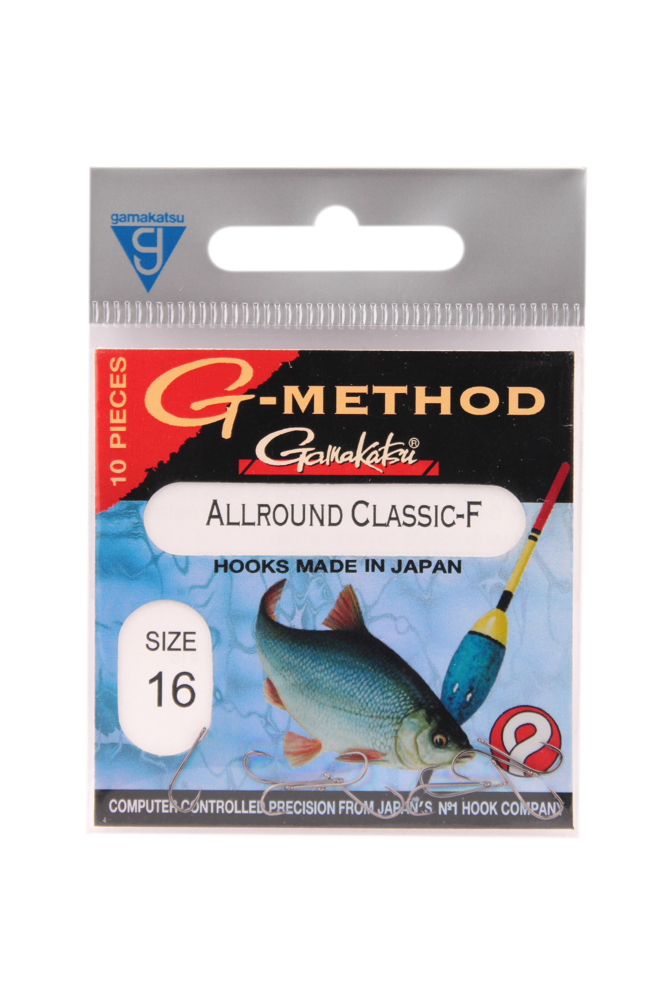 Крючок Gamakatsu G-Method allround black №16 - фото 1