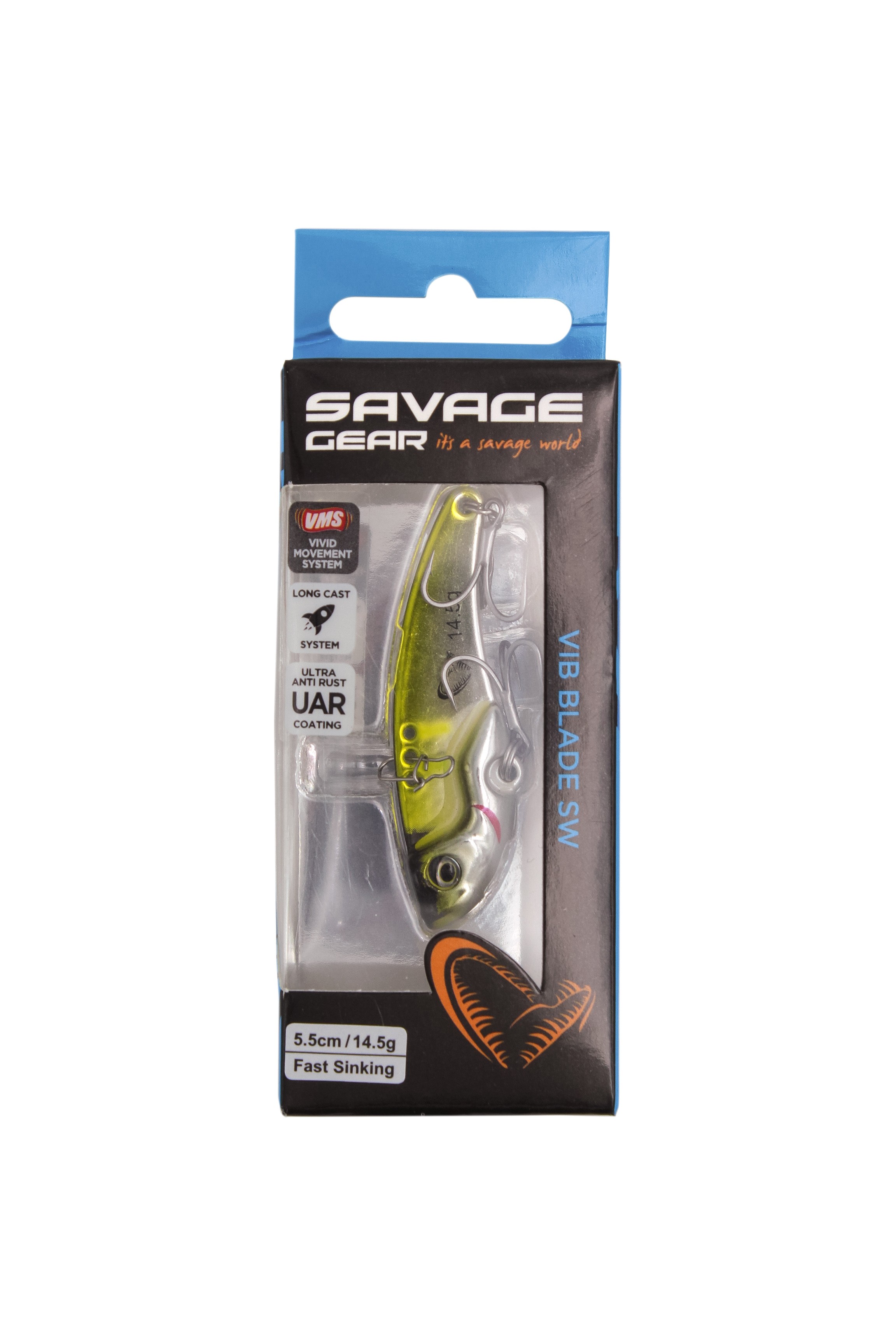 Блесна Savage Gear Vib blade SW 5,5см 14,5гр fast sinking mirror ayu