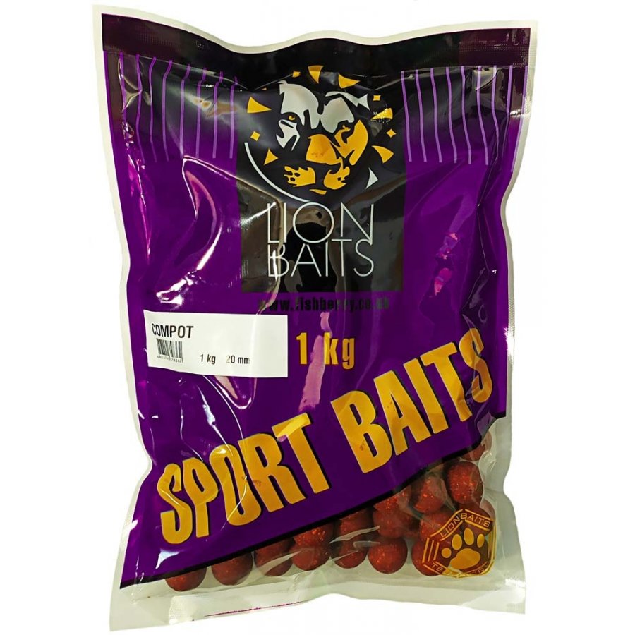 Бойлы Lion Baits Sport compot 20мм 1кг - фото 1