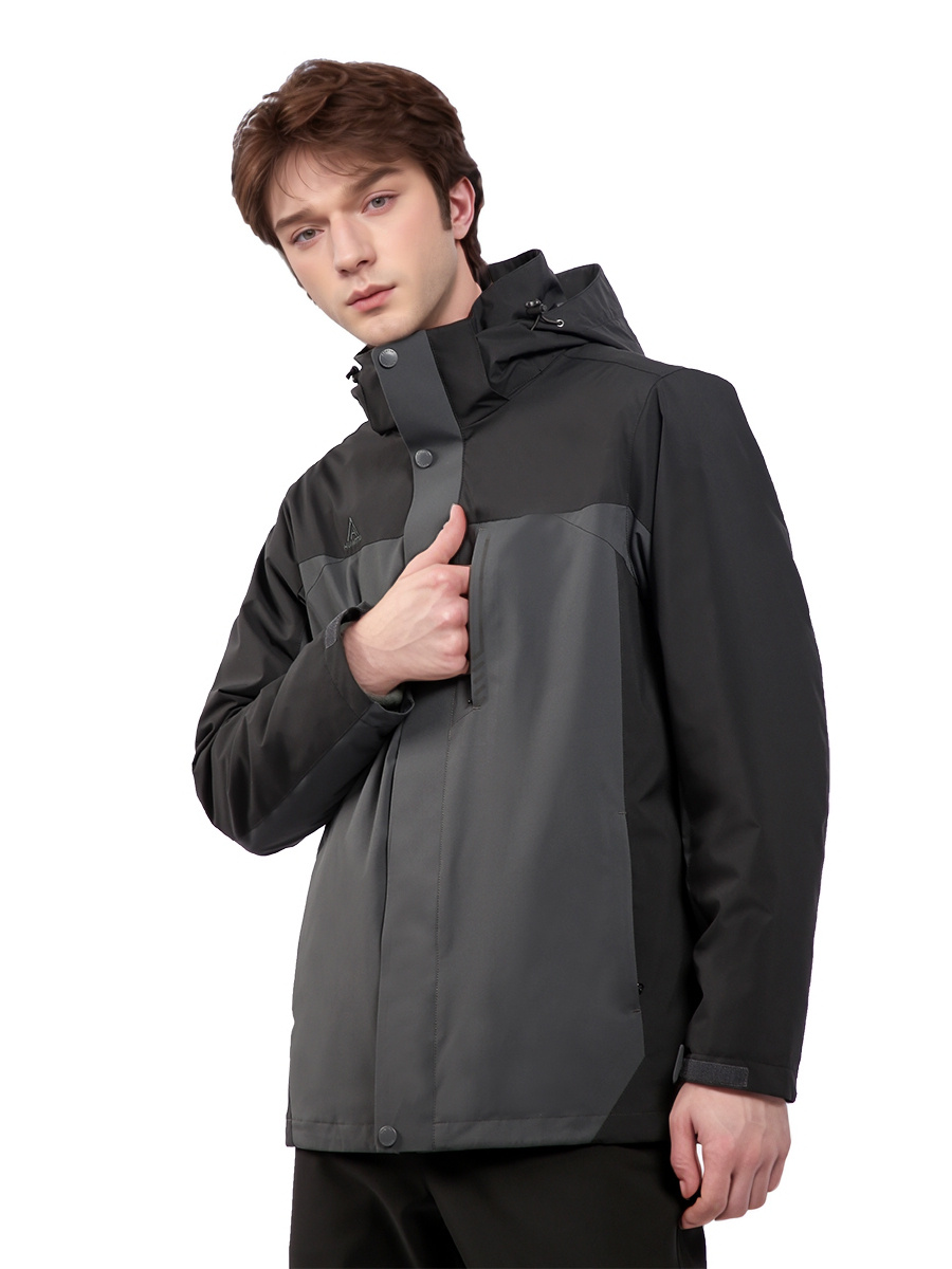 Куртка Humtto 2в1 960 Black-Grey - фото 1