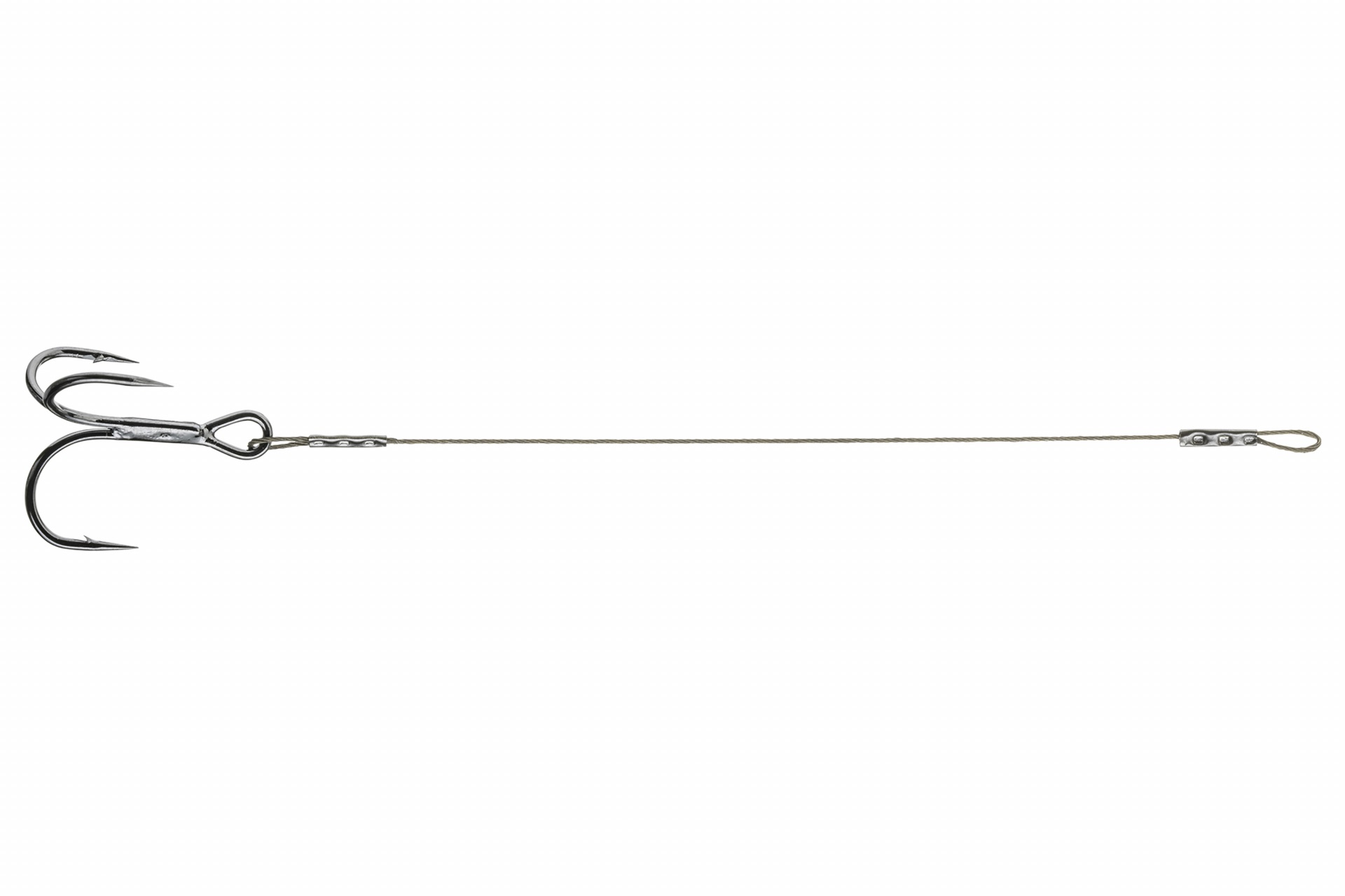 Крючок Daiwa Prorex Assist Hook Wire PX 7x7 11см 18кг 40lb №2 - фото 1
