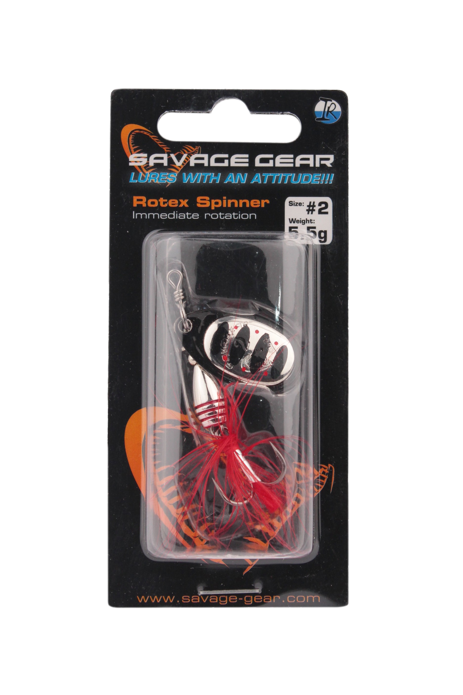 Блесна Savage Gear Rotex Spinner №2 5,5гр 01-Dirty Silver
