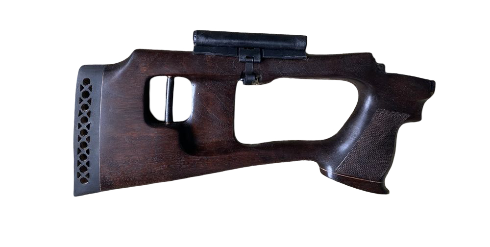 Приклад Левша Тигр тип СВД подушка орех - фото 1