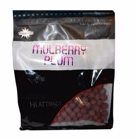 Бойлы Dynamite Baits Mulberry plum hi-attract 20мм 1кг - фото 1