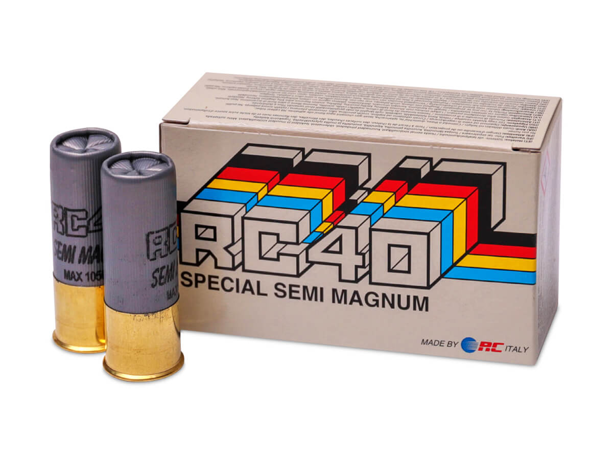 МП Патрон дробовой RC 40 Special Semi Magnum кал. 12/70 № 2/0 (4,1 мм) 40 г, - фото 1