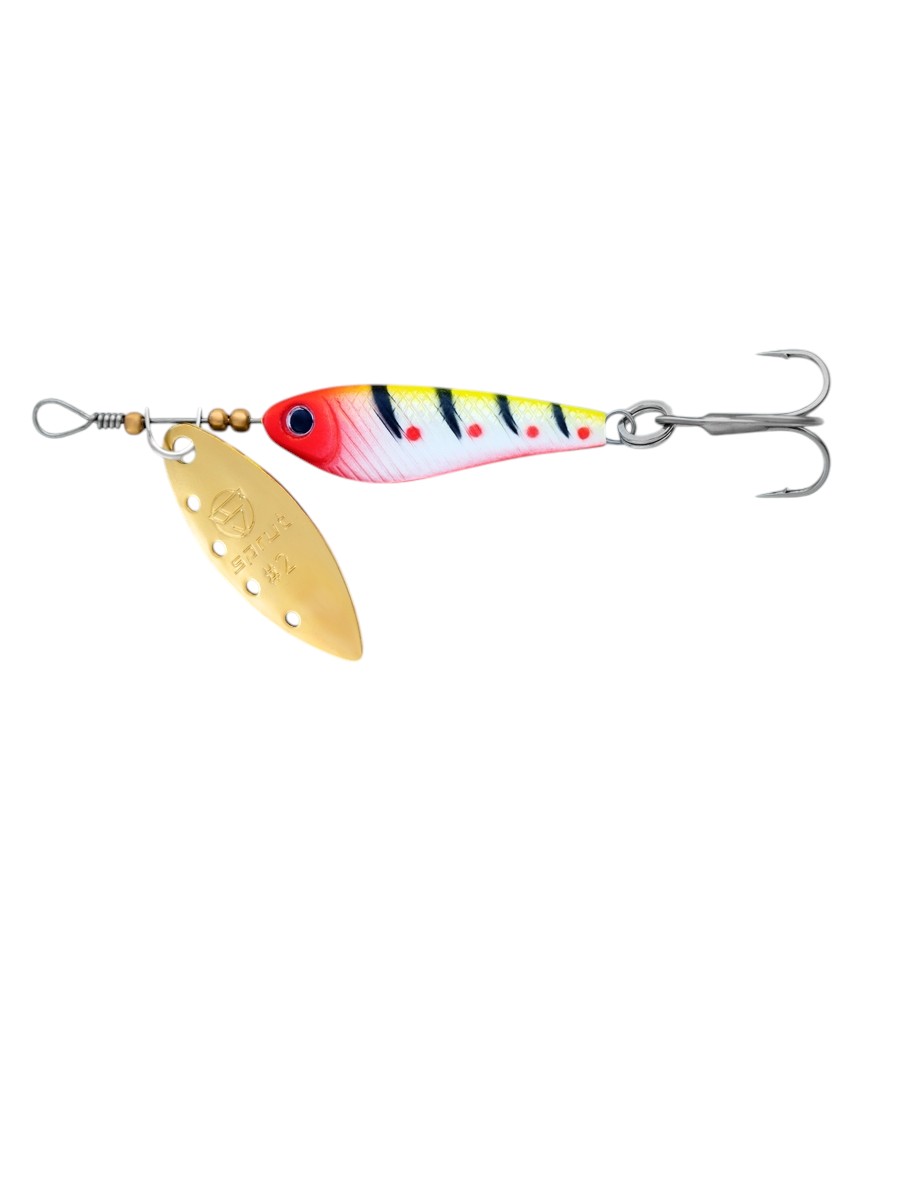 Блесна Sprut Alpina Long Spinner №2 9гр CLNP-G - фото 1