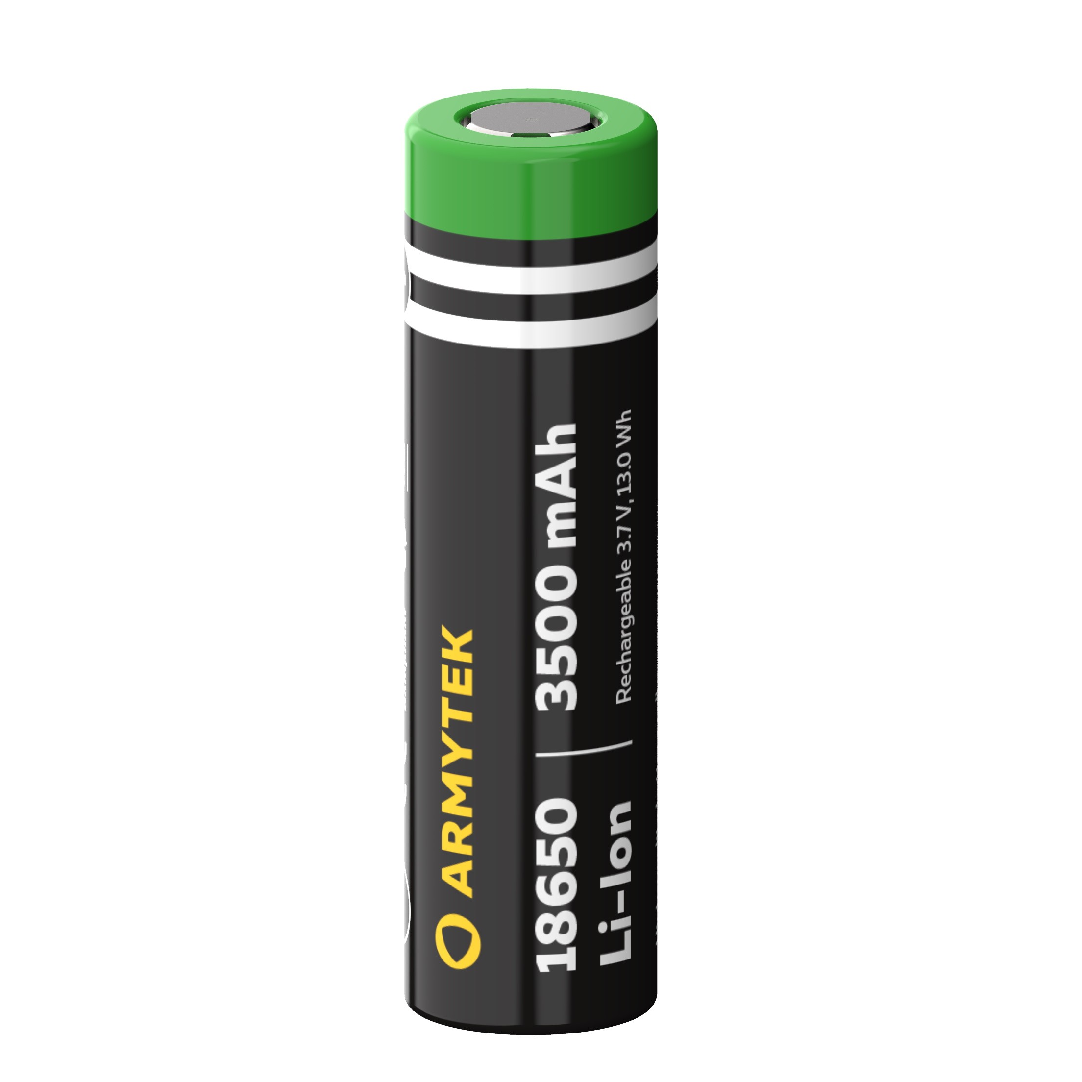 Аккумулятор Armytek Li-lon 18650 3500mAh - фото 1