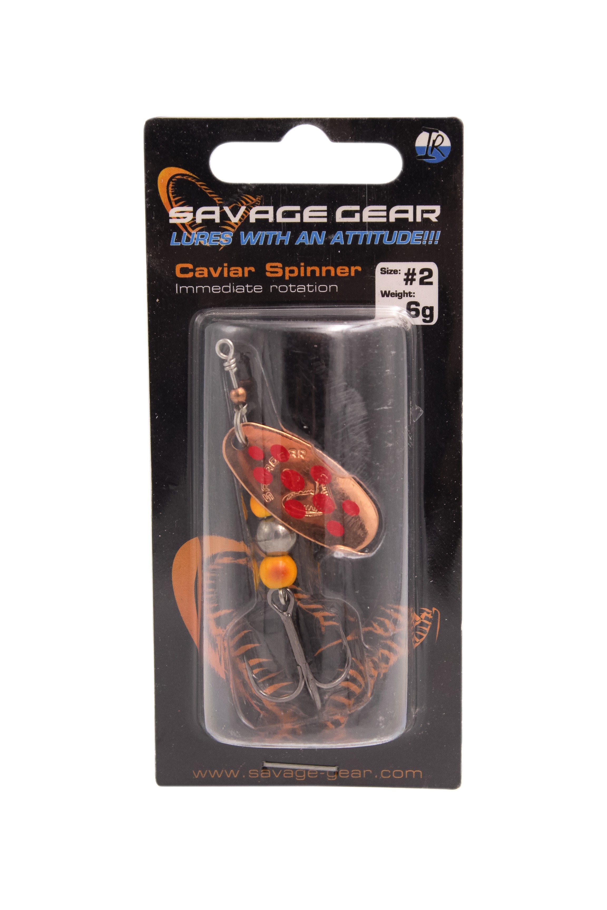 Блесна Savage Gear Caviar Spinner №2 6g 02-copper