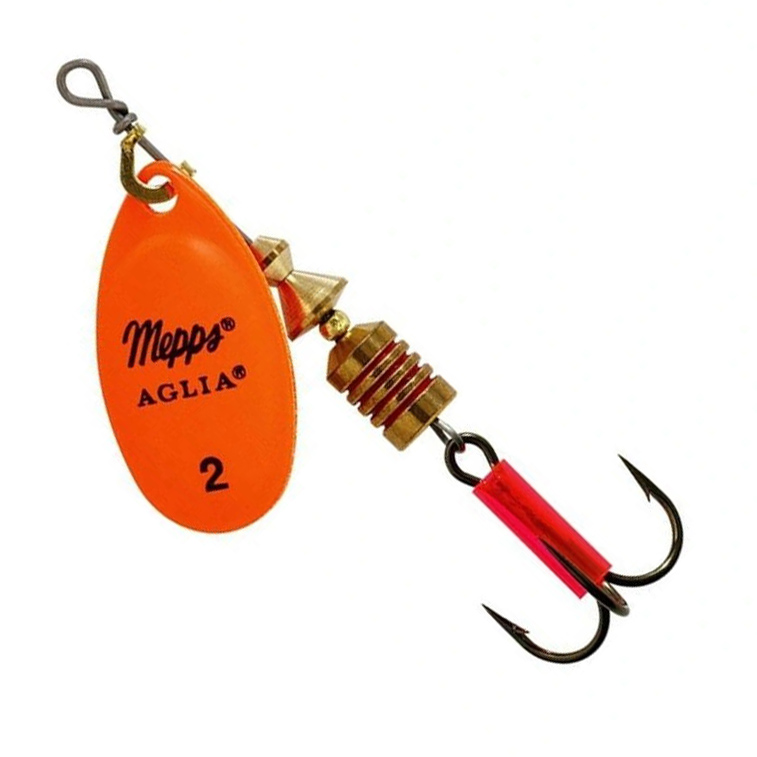 Блесна Mepps Aglia Fluo №2 Orange 4,5 г    - фото 1