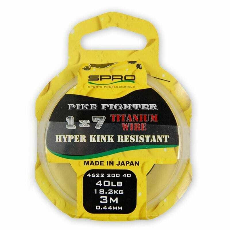 Поводковый материал SPRO 1x7 titanium wire 30lb 3м - фото 1