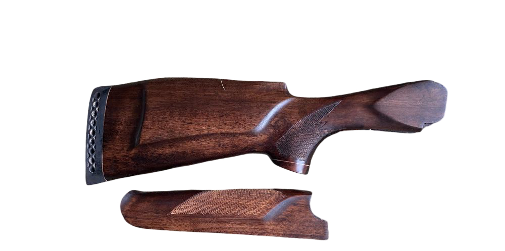 Приклад+цевье Левша ИЖ-12 Монте-Карло левша орех - фото 1